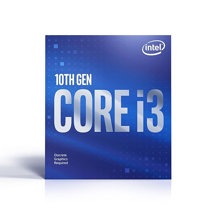 Open Box Unused Intel Core i3-10100F 10th Generation LGA1200 Desktop Processor 4, 4 Cores 8 Threads up to 4.30GHz 6MB Cache