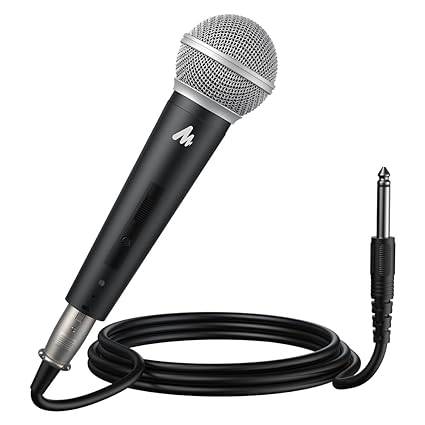 Open Box Unused Maono Dynamic Microphone Wired for Singing, Cordless Karaoke Mic