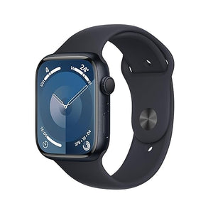 Open Box, Unused Apple Watch Series 9 [GPS 45mm] Smartwatch with Midnight Aluminum Case