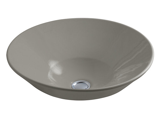 Kohler Conical Bell 413mm Vessel Basin Without Faucet Hole in Cashmere K-2200IN-K4