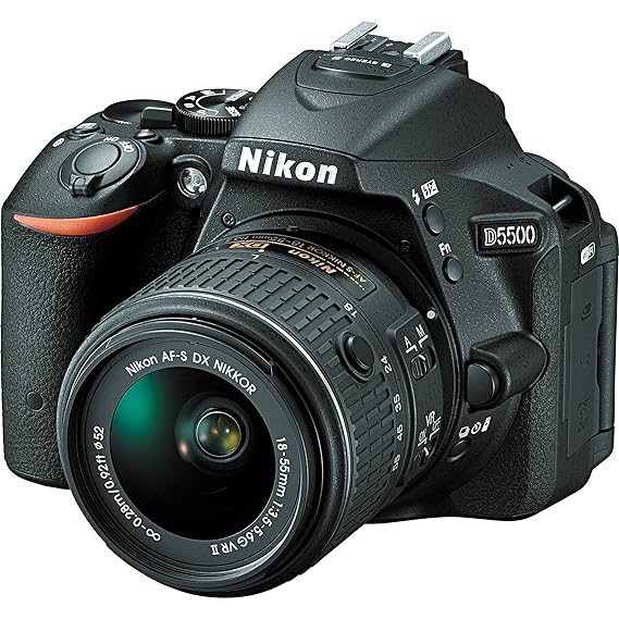 Used Nikon D5500 DX-Format Digital SLR Camera + AF-P 18-55mm lens