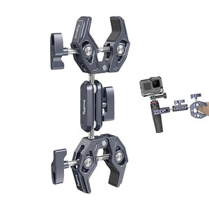 SmallRig Super Clamp with Double Crab-Shaped Clamps 4103