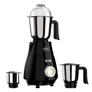 Open Box,Unused Pigeon 14914 VIN 750 W Mixer Grinder 3 Jars Black