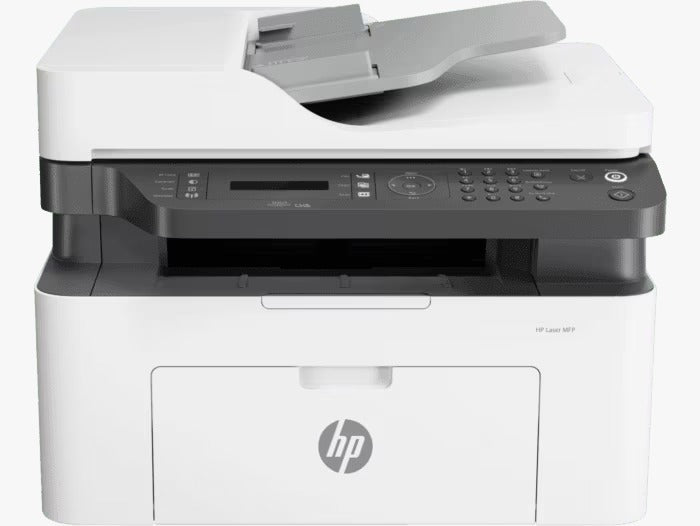 Open Box Unused HP Laser MFP 1188Fnw, Wireless, Print, Copy, Scan, Fax, Monochrome Laser Printers