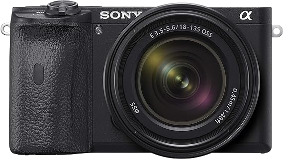 Used Sony Alpha ILCE 6600M 24.2 MP Mirrorless Digital SLR Camera with 18-135 mm Zoom Lens