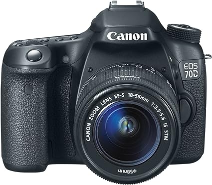 Used Canon EOS 70D Digital SLR Camera with 18-55mm STM Lens