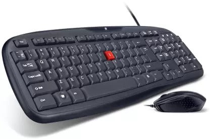 Open Box, Unused iball Wintop Deskset(USB V3.0 Keyboard + Mouse) Wired USB Laptop Keyboard Black