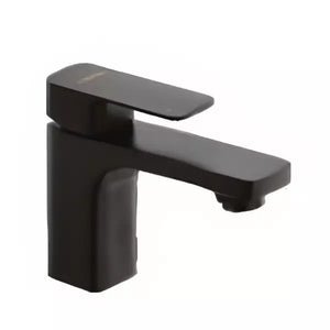 Cera Ruby Single Lever Table Mount Basin Mixer Matte Black with Connection Pipe F1005451MB