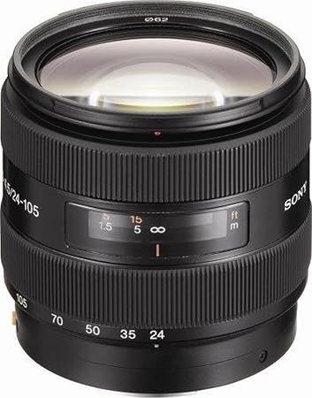 Open Box, Unused Sony SAL-24105 24-105mm f/3.5-4.5 Aspherical Zoom Lens for Sony Alpha Digital SLR Camera