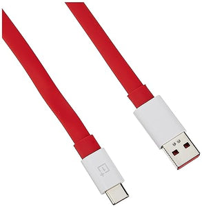 Open Box, Unused OnePlus Warp Charge Type-C Cable 100cm Red Pack of 3