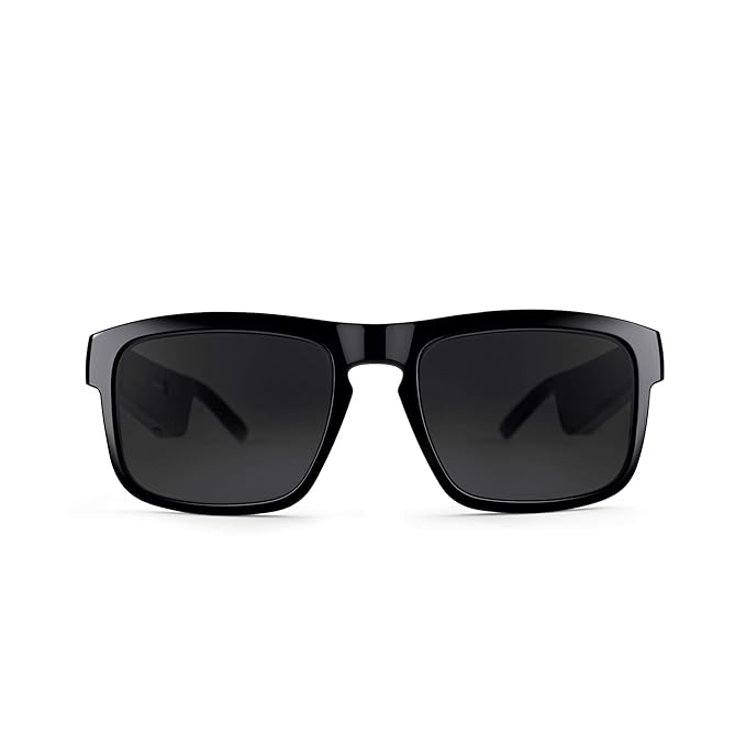 Bose Frames Tenor Rectangular Polarized, Audio Sunglasses Bluetooth Open-Ear Headphones