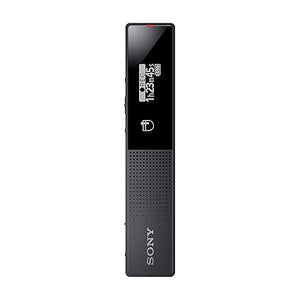 Open Box Unused Sony ICD-TX660 Light Weight Voice Recorder, with 12hours Battery Life, 16GB Built-in Memory Black, Small