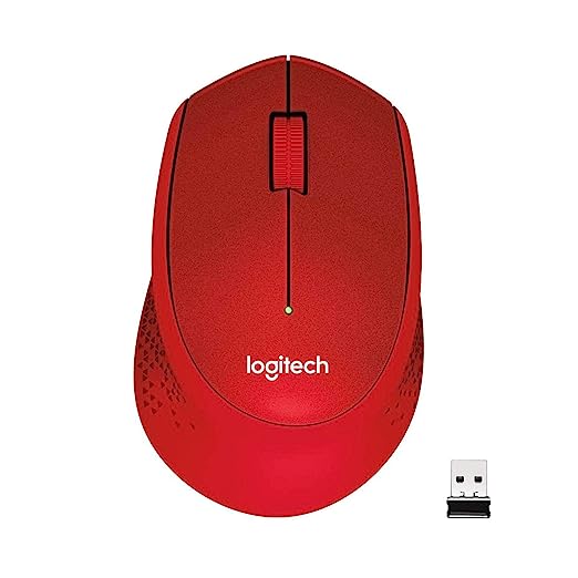 Open Box, Unused Logitech M331 Silent Plus Wireless Mouse, 2.4GHz with USB Nano Receiver