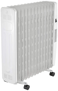 Open Box, Unused Usha 3809F PTC 2000 Watts Oil Filled Radiator Room Heater White