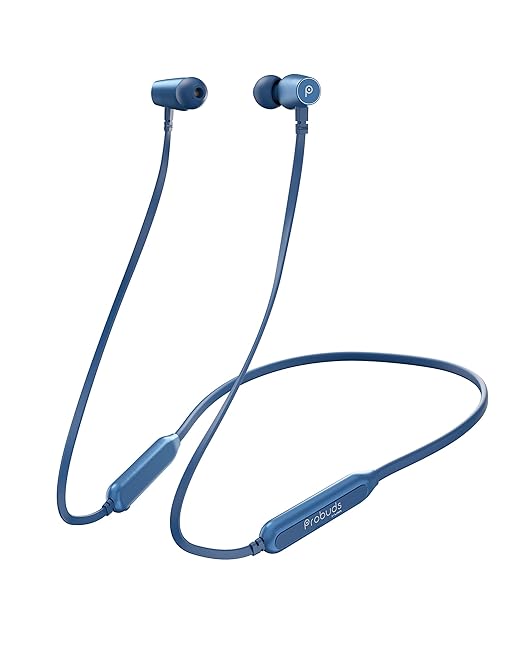 Open Box, Unused Lava Probuds N3 Bluetooth Wireless in Ear Earphones with Mic & Long Lasting Battery Dual Pairing &Quick Charge Blue Paclk Of 2