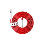 Load image into Gallery viewer, Open Box, Unused OnePlus Warp Charge Type-C Cable 150cm Red Pack of 2
