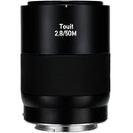 Load image into Gallery viewer, Used Zeiss Touit 2.8/50M Macro Camera Lens for Sony E-Mount Mirrorless Cameras Black
