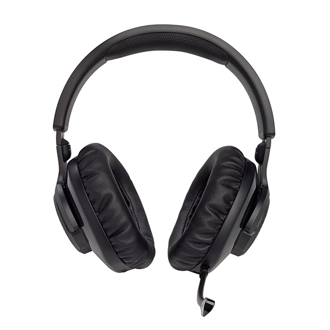 Open Box Unused JBL Free WFH Wireless, Over Ear Headset with Detachable Voice-Focus Noise Cancelling Mic