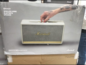 Open Box Unused Marshall Stanmore II Wireless Bluetooth Speaker White