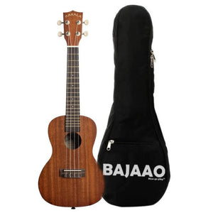 Kala Makala MK-C Concert Ukulele With Bajaao UB-C Gig Bag