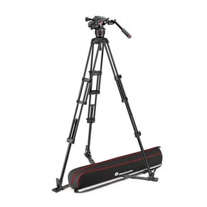 Manfrotto MVK608TWINGC Nitrotech 608 Video Head, Cf Twin Leg Tripod Gs