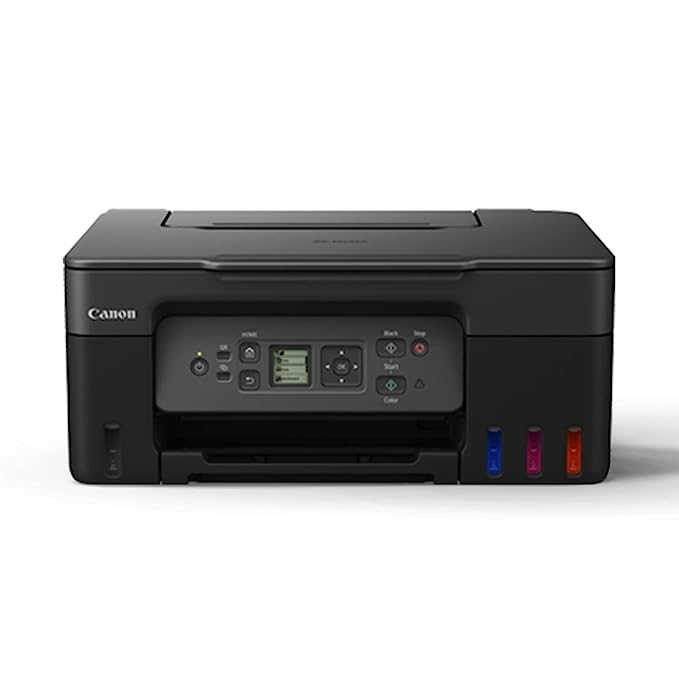 कैनन PIXMA G3770 BK ऑल-इन-वन (प्रिंट, स्कैन, कॉपी) वाईफाई इंकटैंक कलर प्रिंटर