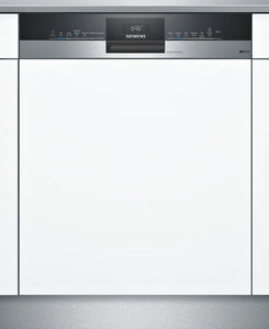 Siemens iQ500 Semi Integrated Dishwasher Stainless Steel SN55HS00VI