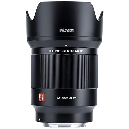 Used Viltrox 85mm F1.8 Rf Mount Canon Full Frame Auto Focus Prime Portrait Lens