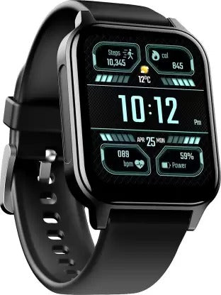 Open Box, Unused Boat Storm Connect Plus with 1.91" HD Display, Bluetooth Calling, ENx Technology Smartwatch Black Strap