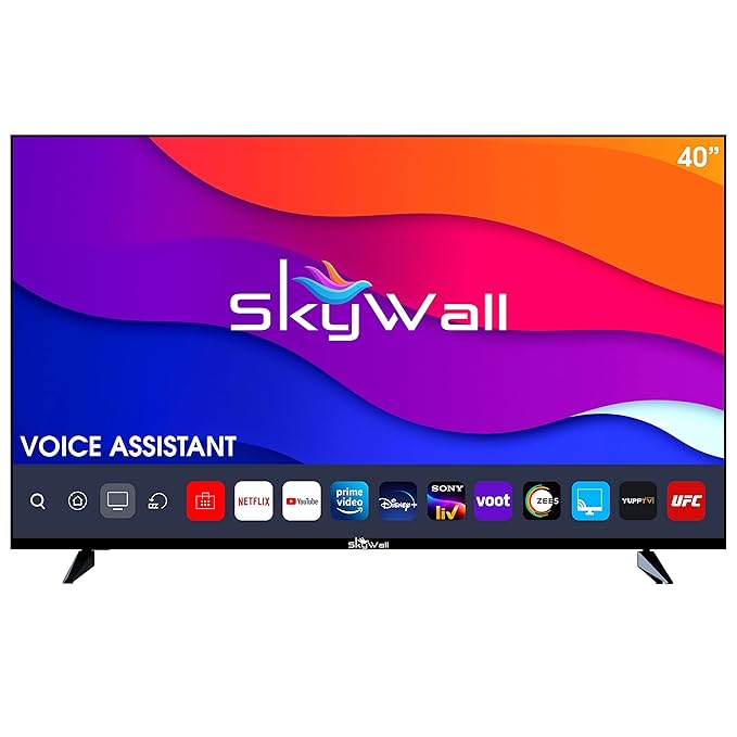 Open Box Unused Skywall 102 cm (40 inches) Full HD Smart LED TV 40SW-Google Black