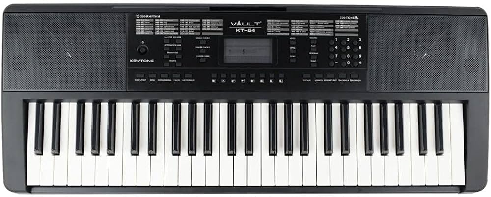 Vault KT-54 Keytone 54-Key Keyboard Black