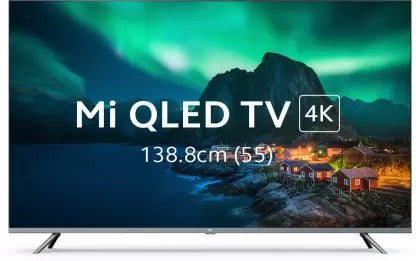 Open Box Unused Mi Q1 138.8 cm (55 inch) QLED Ultra HD (4K) Smart Android TV With Dolby Vision and 30W Audio