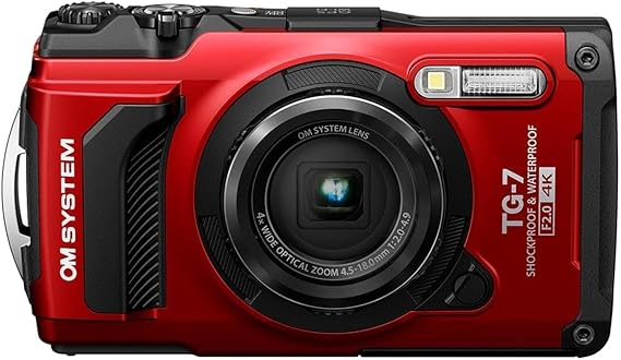 Om system ( olympus ) Tough TG-7 Digital Camera Red