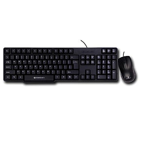 Open Box, Unused Zebronics Wired Keyboard and Mouse Combo with 104 Keys Pack of 3