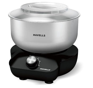 Open Box Unused Havells Hygiene Grande Atta Kneader Dough Maker with 5L SS Bowl, Up to 1 KG Dough Maker, 4 Speed