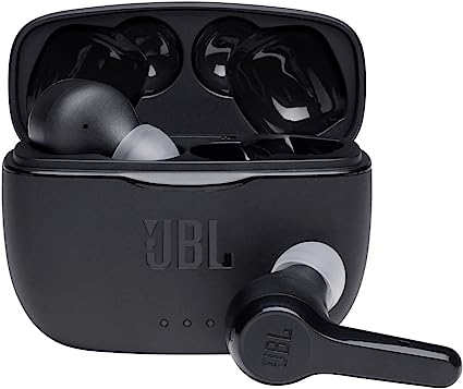 Open Box, Unused JBL Tune 215TWS True Wireless Earbud Headphones With Mic Black