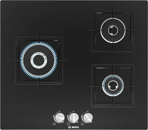 Bosch Series 4 Gas Hob 60 Cm Tempered Glass Black PNC6B6B11I