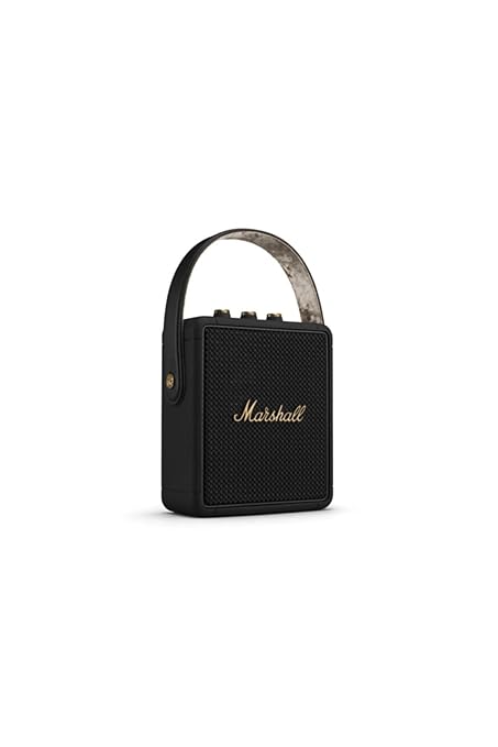 Open Box Unused Marshall Stockwell II Portable Bluetooth Speaker with 20+ Hours of Portable Playtime