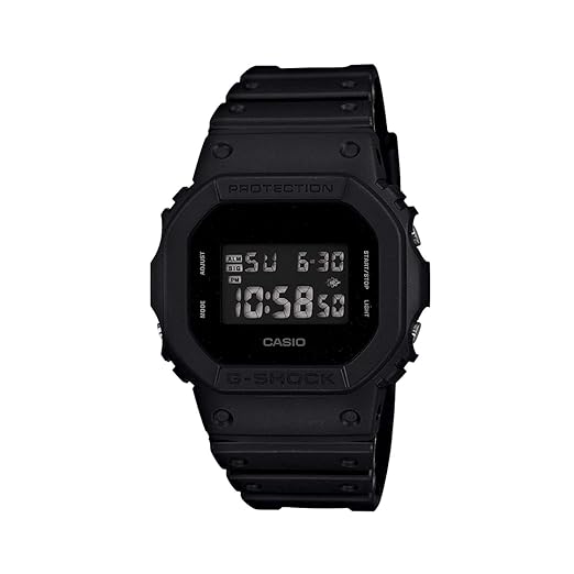 Casio Men's G-Shock Black Dial Digital Watch G363 DW-5600BB-1DR