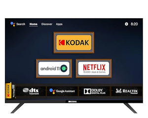 Open Box Unused Kodak 80 cm 32 inches 9XPRO Series HD Ready Certified Android LED TV 329X5051 Black