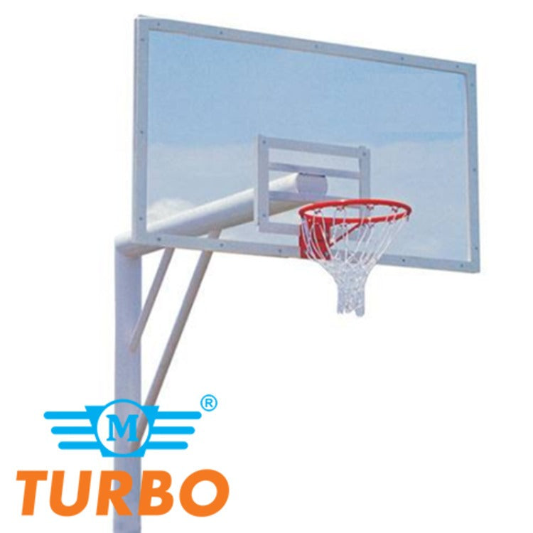 Detec™ Basketball Post Fixed Regular 8 Inch Round Pipe MTGP - 06