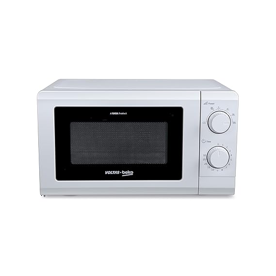 Open Box, Unused Voltas Beko 17 Litres Solo Microwave Oven Pre-Heating Function, MS17WM, White