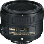 गैलरी व्यूवर में इमेज लोड करें, Open Box, Unused Nikon D750 DSLR Camera Body with 50mm f/1.8G AF-S NIKKOR Lens
