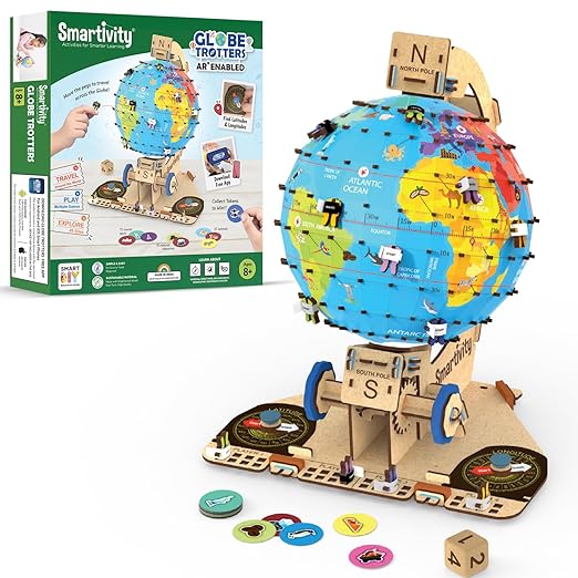 Smartivity Globe Trotters 8-14 years DIY STEM Construction Toy