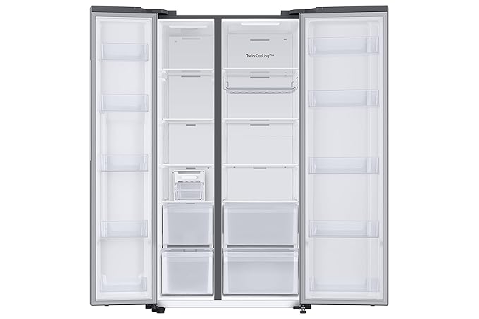 Open Box, Unused Samsung 653L WI-FI Enabled SmartThings Side By Side Inverter Refrigerator RS76CG8113SLHL