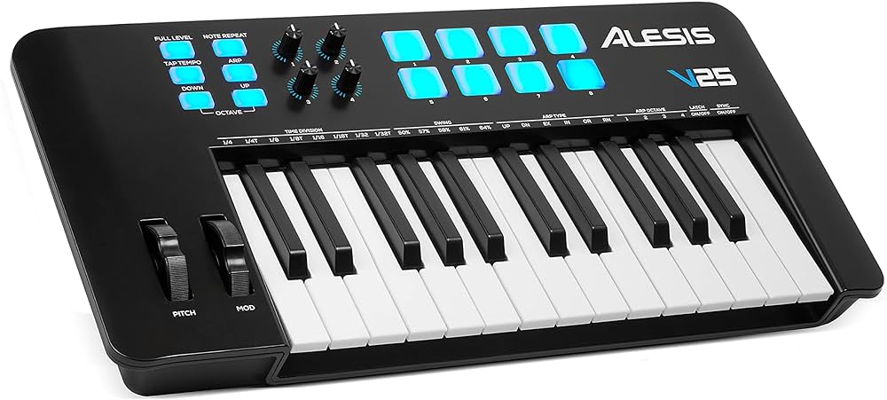 Alesis V25 MKII 25 Key USB MIDI Keyboard Controller