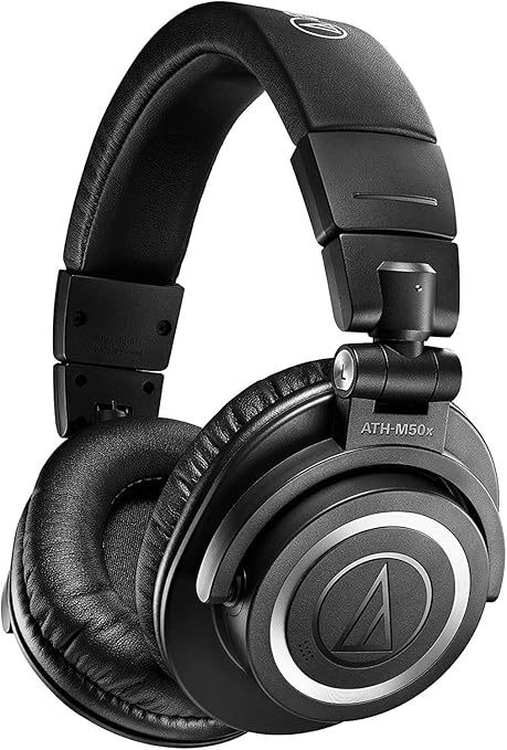 Open Box Unused Audio-Technica ATH-M50xBT2 Bluetooth Wireless Over Ear Headphones with Dual mic, 45MM Large-Aperture Drivers