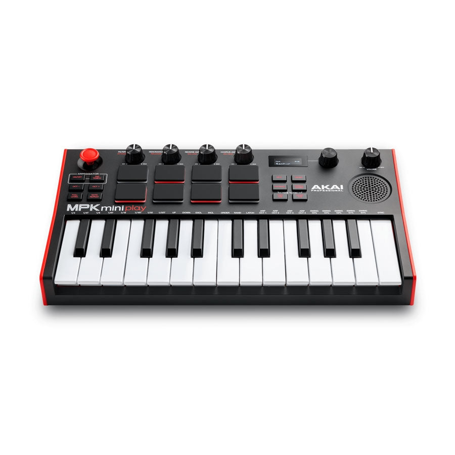 Akai MPK Mini Play Mini Controller Keyboard with Built-in Speakers With MPC Beats Software Pack