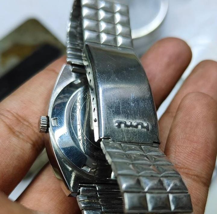 Vintage HMT Arvind 21 Jewels Watch Code 2.M10