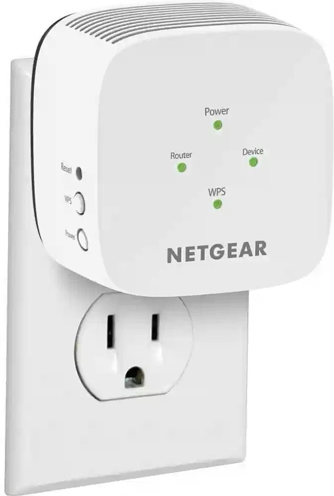 Open Box Unused Netgear ex6110-100ins 1200 Mbps WiFi Range Extender White